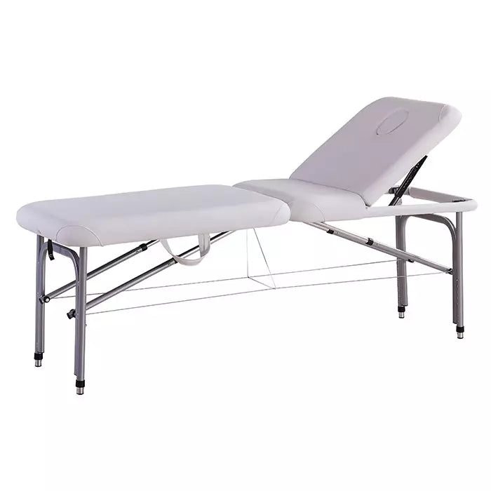 SkinMate Astra White Portable Couch With Carry Case