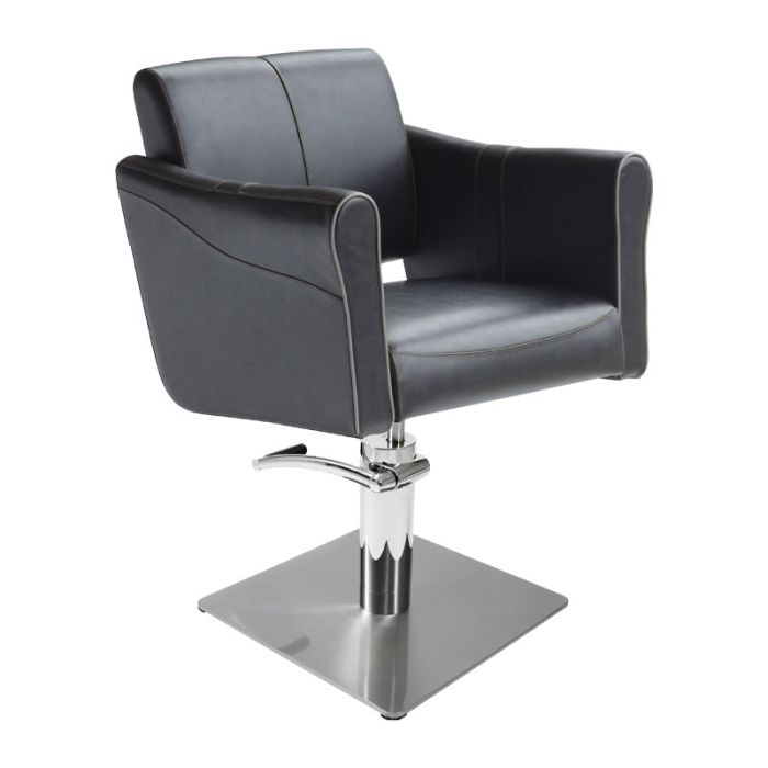 Lotus Chilton Black Styling Chair Round