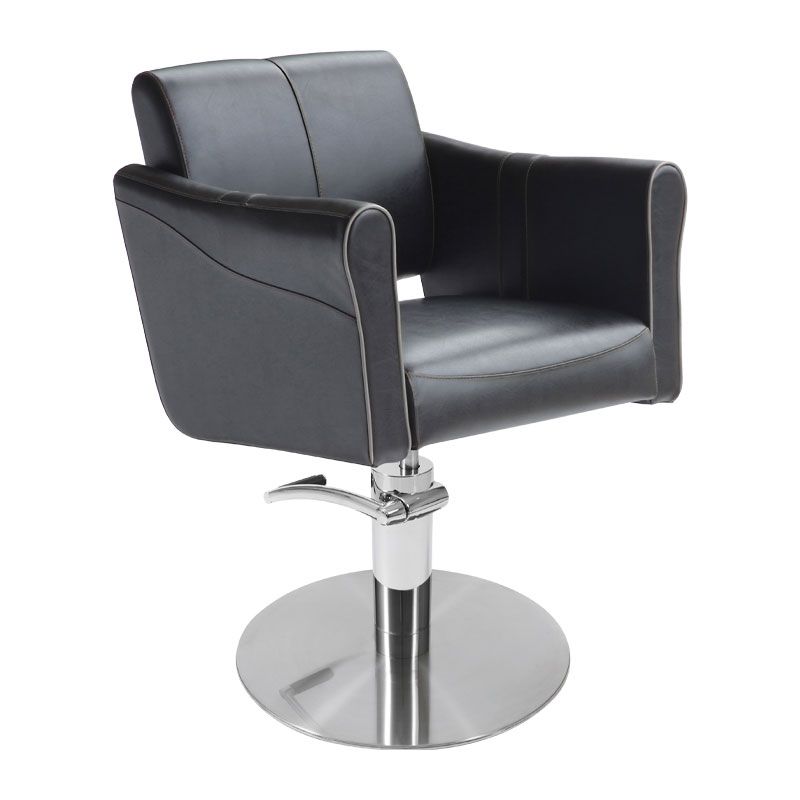 Lotus Chilton Black Styling Chair Round