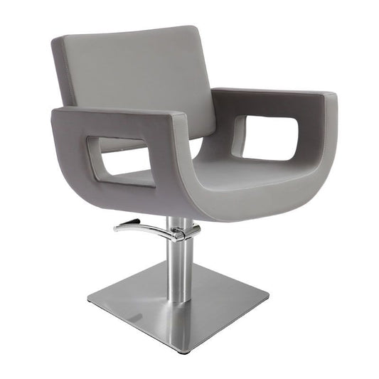 Lotus Crosby Graphite Styling Chair Square