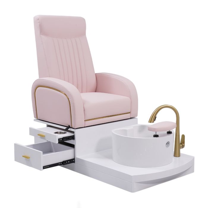 Skinmate Darcy Pink Pedicure Spa Chair