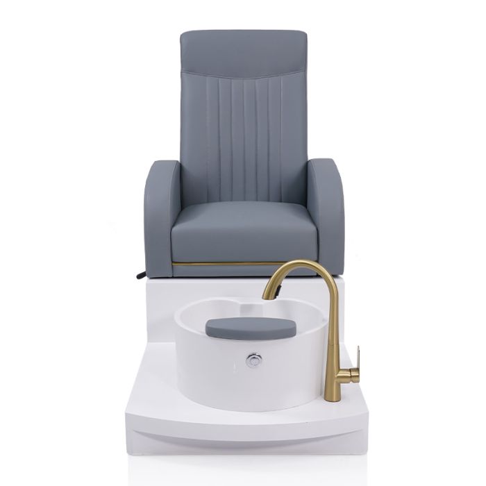 Skinmate Darcy Grey Pedicure Spa Chair