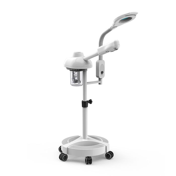 Skinmate 2 in 1 Steamer and Magnifier White