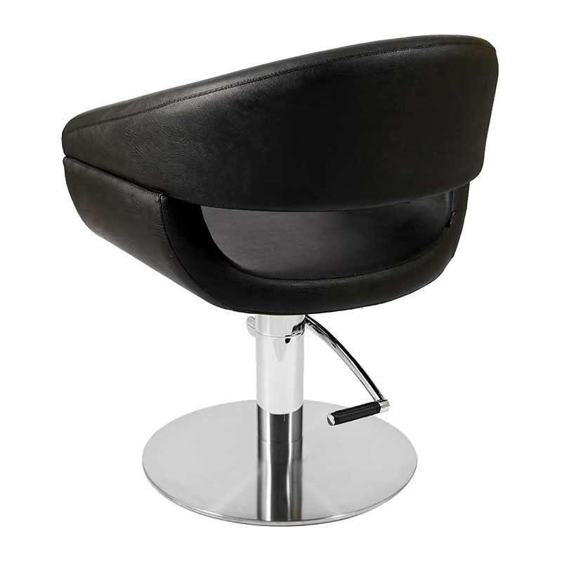 Lotus Chicago Black Styling Chair Round