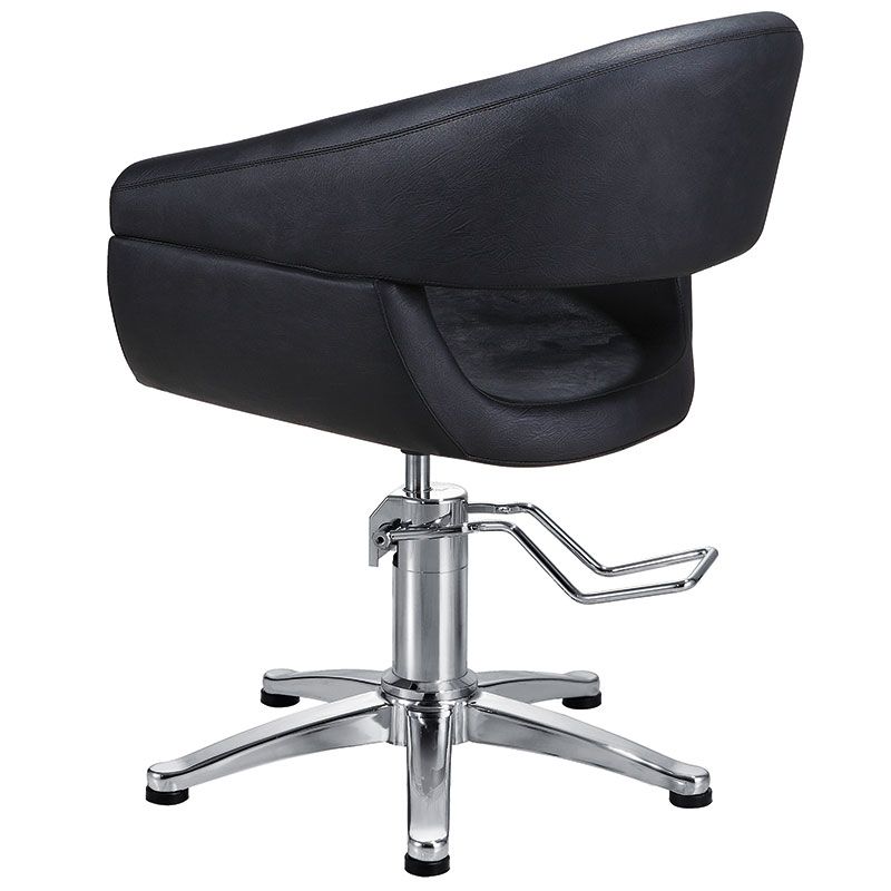 Lotus Chicago Black Styling Chair Round