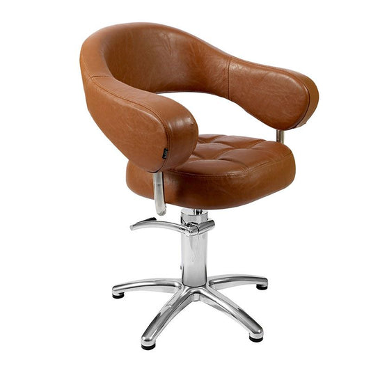 Lotus Corby Styling Chair Brown Star Base