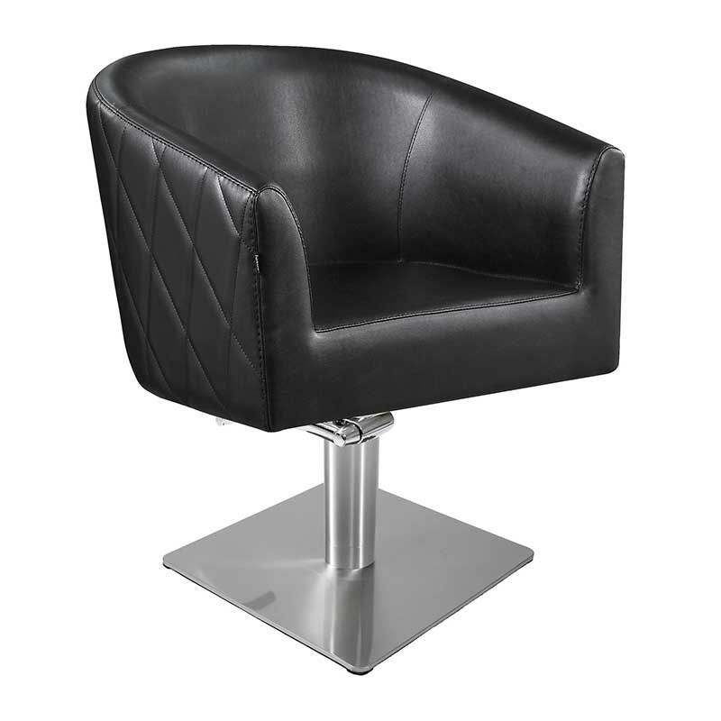 Lotus Franklin Black Styling Chair Round