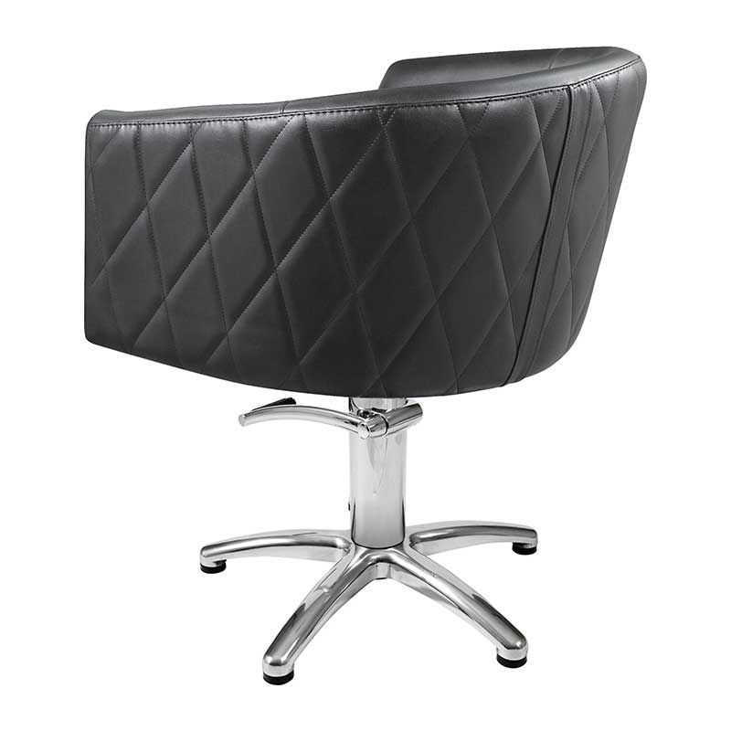 Lotus Franklin Black Styling Chair Round