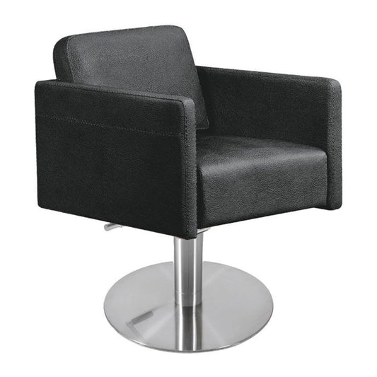 Lotus Murray Black Styling Chair Round