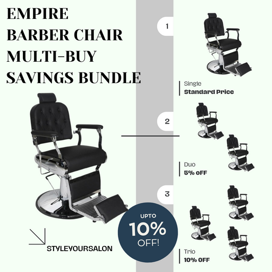 Empire Barber Chair Multi-Buy Savings Bundle
